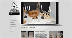 Desktop Screenshot of kunstladen.dk